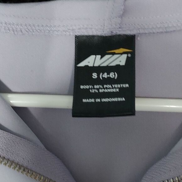 Avia Athletic Women's Pull Over Jacket Zipper Collar Size Small - Picture 3 of 10